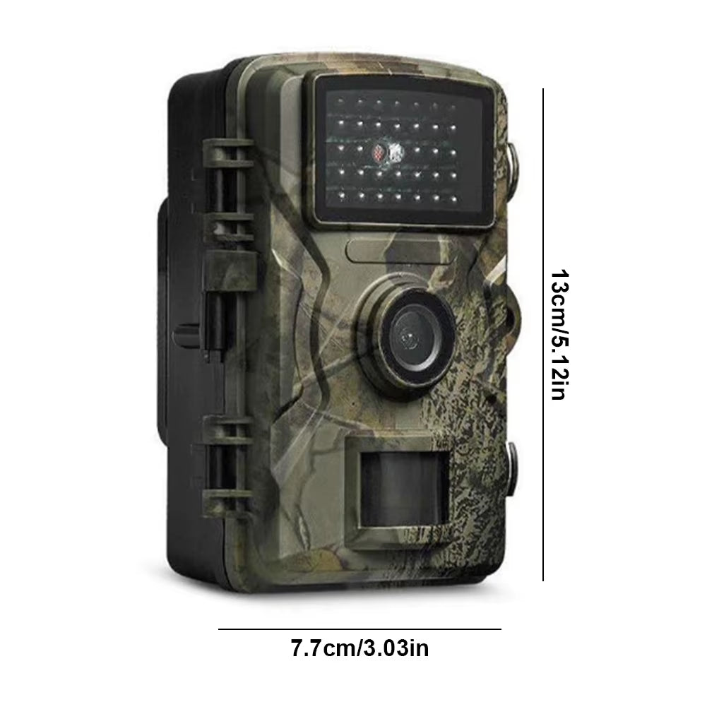 Hunting Trail Camera Waterproof Hunting Camera Motion Activated Infrared Night Vision Security Cam for Outdoor Wildlife Hunting