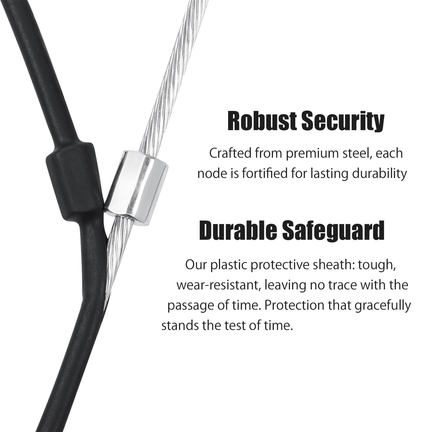 Replacement Cables for Climbing Treestands | Durable Steel 65" | 2-Pack