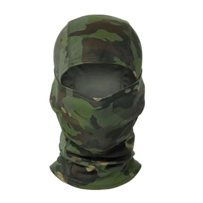 Camouflage Full Face Balaclava for Outdoor Sports - Cycling, Hunting, Hiking, Skiing, and Motorcycle Use