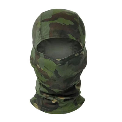 Camouflage Full Face Balaclava for Outdoor Sports - Cycling, Hunting, Hiking, Skiing, and Motorcycle Use