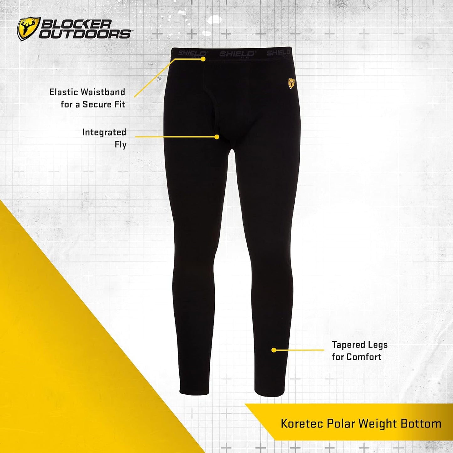 Scent Blocker Shield Series Koretec Polar Weight Bottom, Athletic Pants for Men