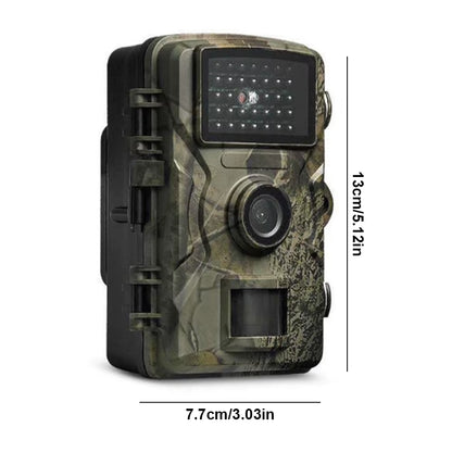 Hunting Trail Camera Waterproof Hunting Camera Motion Activated Infrared Night Vision Security Cam for Outdoor Wildlife Hunting