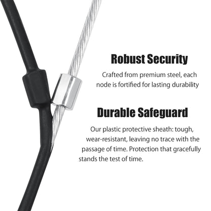 Replacement Cables for Climbing Treestands | Durable Steel 65" | 2-Pack