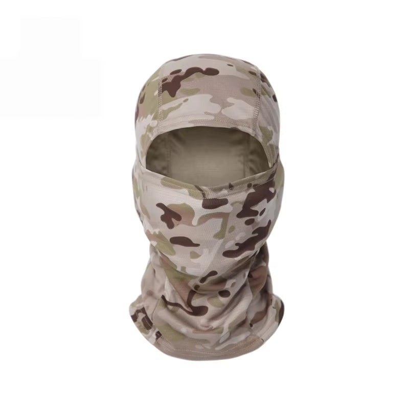 Camouflage Full Face Balaclava for Outdoor Sports - Cycling, Hunting, Hiking, Skiing, and Motorcycle Use