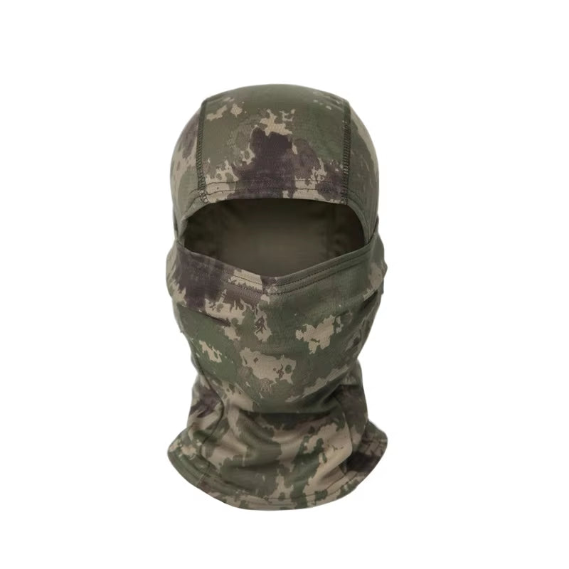 Camouflage Full Face Balaclava for Outdoor Sports - Cycling, Hunting, Hiking, Skiing, and Motorcycle Use