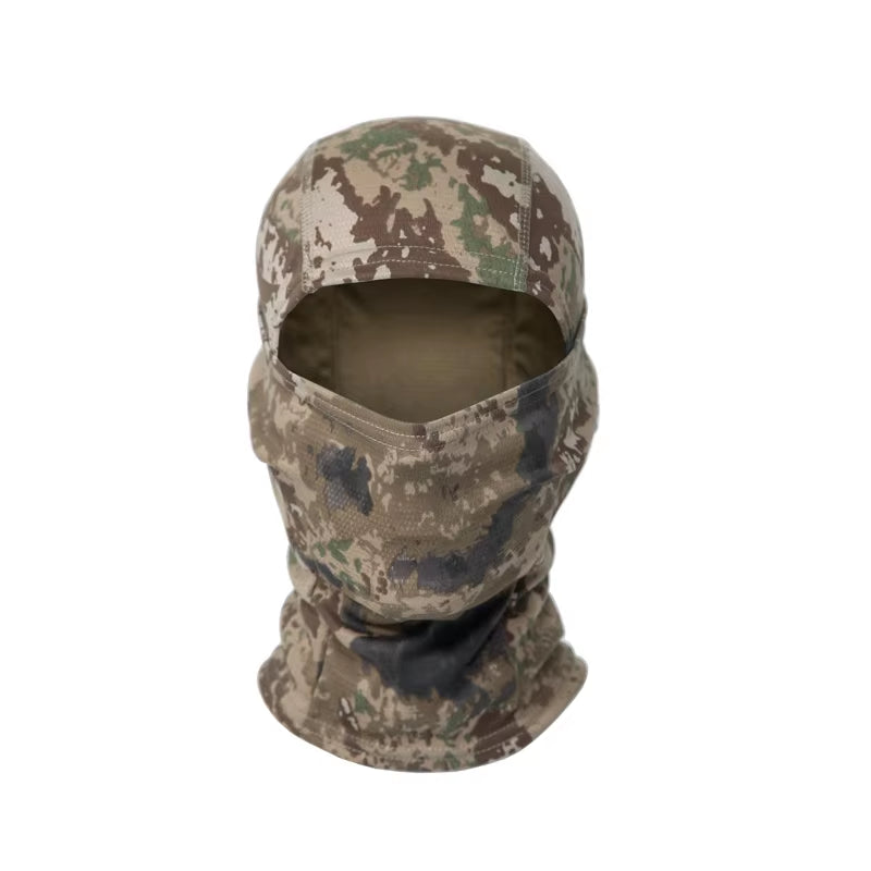 Camouflage Full Face Balaclava for Outdoor Sports - Cycling, Hunting, Hiking, Skiing, and Motorcycle Use
