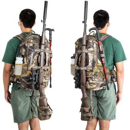 Tyronal Hunting Backpack Outdoor Gear Hunting Pack with Bow and Rifle Carry Syst
