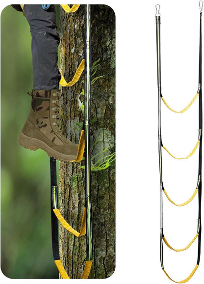 5-Step Hunting Climbing Aider, Lightweight Hunting Climbing Stick Aider Portable