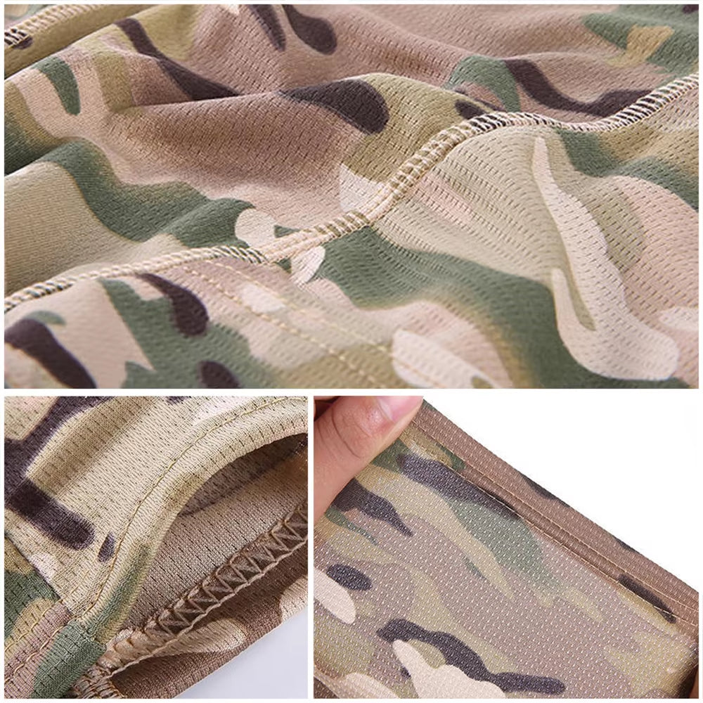 Camouflage Full Face Balaclava for Outdoor Sports - Cycling, Hunting, Hiking, Skiing, and Motorcycle Use