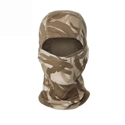 Camouflage Full Face Balaclava for Outdoor Sports - Cycling, Hunting, Hiking, Skiing, and Motorcycle Use