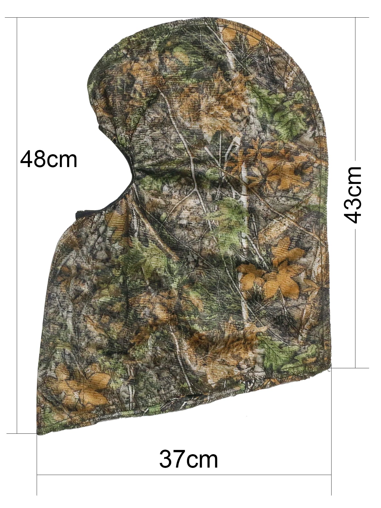 Man and Woman Outdoor Hunting Cap Cycling Fishing Bionic Camouflage Hunting Mask Outdoor Hunting Fishing Headgear Camou Hat