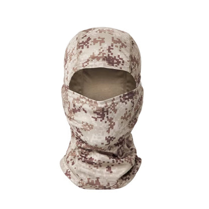 Camouflage Full Face Balaclava for Outdoor Sports - Cycling, Hunting, Hiking, Skiing, and Motorcycle Use