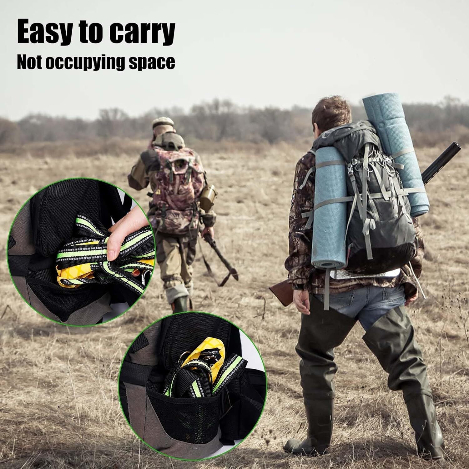 5-Step Hunting Climbing Aider, Lightweight Hunting Climbing Stick Aider Portable