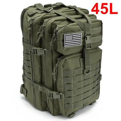 30/50L Tactical Backpacks Man Traveling Bags Survival Outdoor 3P Assault Pack EDC Molle Pack Hiking Trekking Hunting Bag