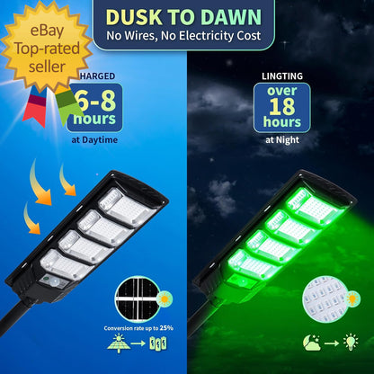 Hog Lights for Night Hunting - 10000LM Green Hunting Light for Hogs with Remote