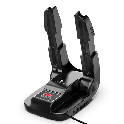 Folding Boot Dryer, Adjustable Shoe Dryer with Timer, Quick Drying Boot Warmer