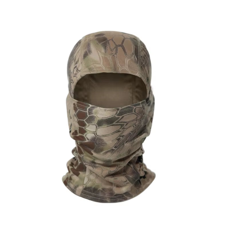 Camouflage Full Face Balaclava for Outdoor Sports - Cycling, Hunting, Hiking, Skiing, and Motorcycle Use