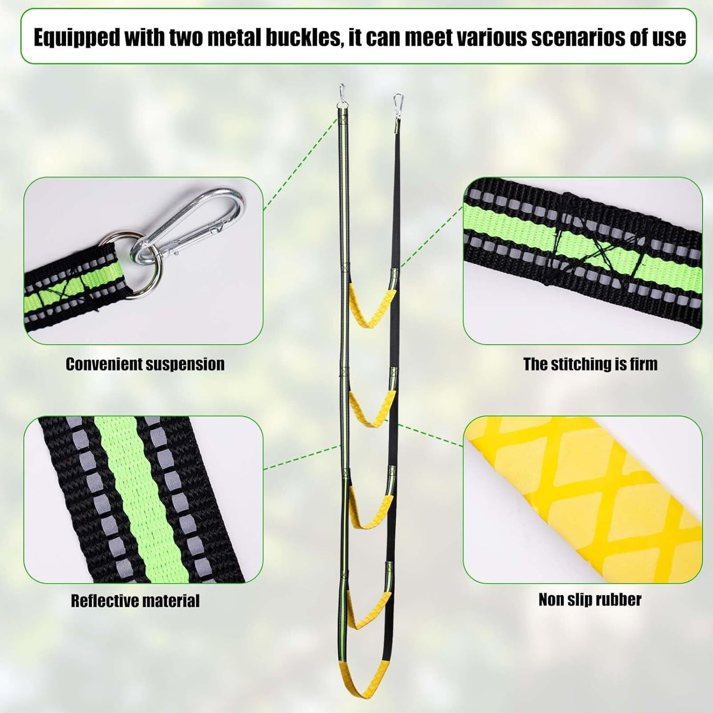 5-Step Hunting Climbing Aider, Lightweight Hunting Climbing Stick Aider Portable