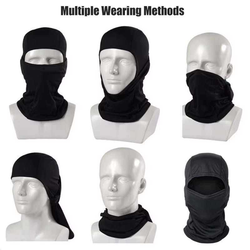 Camouflage Full Face Balaclava for Outdoor Sports - Cycling, Hunting, Hiking, Skiing, and Motorcycle Use